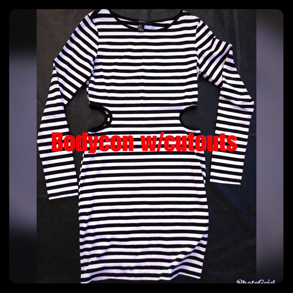 Forever 21 Striped BodyCon